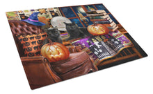 Load image into Gallery viewer, Halloween Black Cats Our Favorite Time Glass Cutting Boards – Durable, Decorative Kitchen Art Large PTW2069LCB
