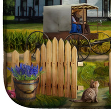 Load image into Gallery viewer, Headed Home for Dinner Farm Dish Drying Mat – Absorbent, Artistic Kitchen Essentials PTW2071DDM
