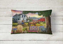 Load image into Gallery viewer, Headed Home for Dinner Farm Canvas Fabric Decorative Pillow PTW2071PW1216