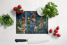 Load image into Gallery viewer, 4th of July at Grandpa's USA Glass Cutting Boards – Durable, Decorative Kitchen Art Large PTW2073LCB
