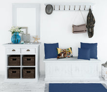 Load image into Gallery viewer, Beagle, Cats Back to School Canvas Fabric Decorative Pillow PTW2074PW1216