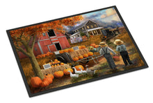 Load image into Gallery viewer, Fall Amish Pumpkin Stand Doormat - 24x36 Decorative Floor Mat – Indoor/Outdoor Rug with Artistic Flair PTW2075JMAT