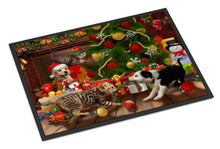 Load image into Gallery viewer, Holiday A Little Christmas Fun Yellow Lab Doormat - 24x36 Decorative Floor Mat – Indoor/Outdoor Rug with Artistic Flair PTW2076JMAT