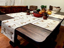 Load image into Gallery viewer, Tache Country Farmhouse Rooster Hens Woven Tapestry Placemat Set (13139PM)