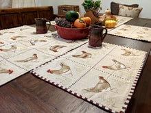 Load image into Gallery viewer, Tache Country Farmhouse Rooster Hens Woven Tapestry Placemat Set (13139PM)