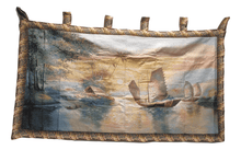 Load image into Gallery viewer, Tache 28 x 55 Exotic Ships on The Horizon Coastal Tapestry Wall Hanging (WH-DB15152)