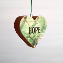 Load image into Gallery viewer, Christmas Carol Heart Ornaments