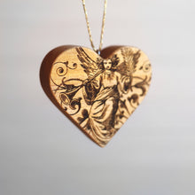 Load image into Gallery viewer, Christmas Carol Heart Ornaments