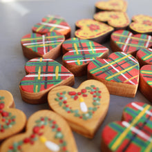 Load image into Gallery viewer, Hand-Painted Hearts :: Christmas Edition ✨
