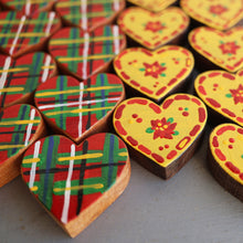 Load image into Gallery viewer, Hand-Painted Hearts :: Christmas Edition ✨