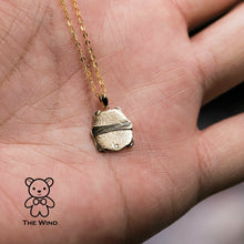 Load image into Gallery viewer, Panda Diamond Pendant Necklace 18K Yellow Gold