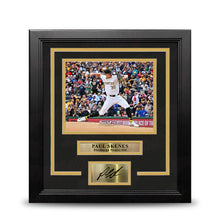 Load image into Gallery viewer, Paul Skenes in Action Pittsburgh Pirates 8" x 10" Framed Baseball Photo with Engraved Autograph