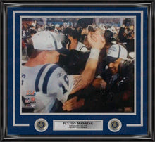 Load image into Gallery viewer, Peyton Manning Indianapolis Colts Autographed Super Bowl XLI 16x20 Framed Photo