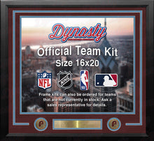 Load image into Gallery viewer, Philadelphia Phillies Throwback Custom MLB Baseball 16x20 Picture Frame Kit (Multiple Colors)