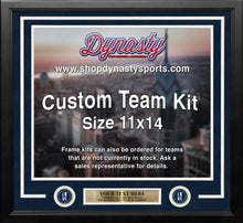 Load image into Gallery viewer, Philadelphia Phillies City Connect Custom MLB Baseball 11x14 Picture Frame Kit (Multiple Colors)