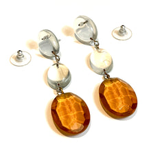 Load image into Gallery viewer, Smoke &amp; Mirror Statement Earrings *