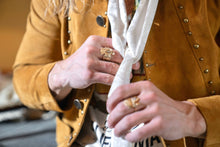 Load image into Gallery viewer, Lonely Cowboy Tassel Scarf