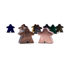 Load image into Gallery viewer, 10 Pack of Metal Meeples (Random Colors)