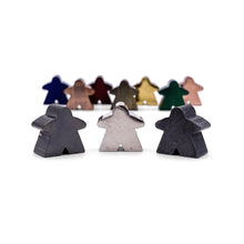 Load image into Gallery viewer, 10 Pack of Metal Meeples (Random Colors)