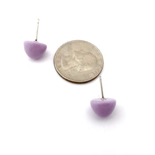 Load image into Gallery viewer, Lavender Gumdrop Stud Earrings