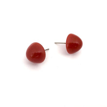 Load image into Gallery viewer, Carnelian Gumdrop Stud Earring