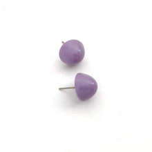 Load image into Gallery viewer, Lavender Gumdrop Stud Earring