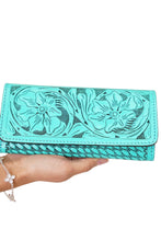 Load image into Gallery viewer, Handcarved Wallet