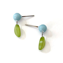 Load image into Gallery viewer, Blueberry Bud Geo Stud Earrings