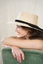 Load image into Gallery viewer, Naples Palm Hat - Half Moon Band