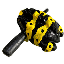 Load image into Gallery viewer, 1.5&quot; Extra Small Yellow Dart Frog Musical Frog Percussion Instrument