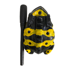 1.5" Extra Small Yellow Dart Frog Musical Frog Percussion Instrument