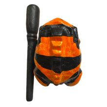 Load image into Gallery viewer, 1.5&quot; Extra Small Orange Dart Frog Musical Frog Percussion Instrument