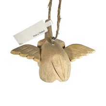 Load image into Gallery viewer, Wooden Flying Elephant ornament