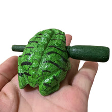 Load image into Gallery viewer, 1.5&quot; Wooden Musical Frog - Forest Design (Percussion Instrument)