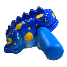 Load image into Gallery viewer, 1.5&quot; Wooden Musical Frog - Sea Design (Percussion Instrument)