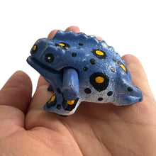 Load image into Gallery viewer, 1.5&quot; Wooden Musical Frog - Stone Design (Percussion Instrument)