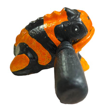 Load image into Gallery viewer, 1.5&quot; Extra Small Orange Dart Frog Musical Frog Percussion Instrument
