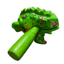 Load image into Gallery viewer, 3" Wooden Musical Frog - Fire Design (Percussion Instrument)