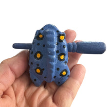 Load image into Gallery viewer, 1.5&quot; Wooden Musical Frog - Stone Design (Percussion Instrument)