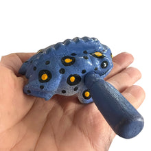 Load image into Gallery viewer, 1.5&quot; Wooden Musical Frog - Stone Design (Percussion Instrument)