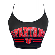 Load image into Gallery viewer, Tampa Spartans Black Spaghetti Tank
