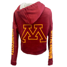 Load image into Gallery viewer, Minnesota Varsity Furry Hoodie