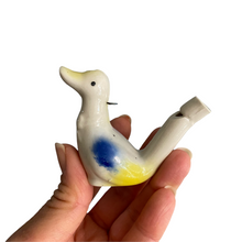 Load image into Gallery viewer, Ceramic Water Whistle Wind Instrument Duck