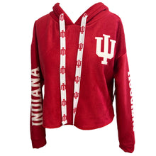 Load image into Gallery viewer, Indiana Hoosiers Crimson Varsity Furry Hoodie