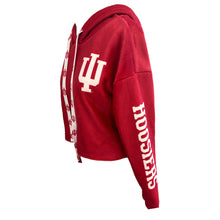 Load image into Gallery viewer, Indiana Hoosiers Crimson Varsity Furry Hoodie