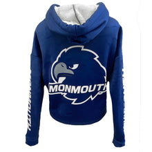 Load image into Gallery viewer, Monmouth Varsity Furry Hoodie
