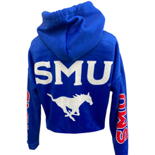 Load image into Gallery viewer, SMU Mustangs Varsity Furry Hoodie