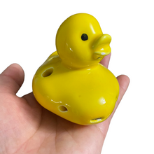 Load image into Gallery viewer, Ceramic Duck Ocarina Yellow