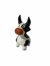 Load image into Gallery viewer, mini-wooden-cow-figurine
