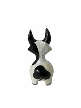 Load image into Gallery viewer, mini-wooden-cow-figurine
